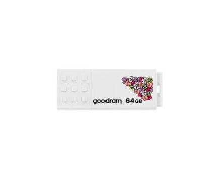 PenDrive GOODRAM 64GB UME2 odczyt 20MB/s USB 2.0 spring white